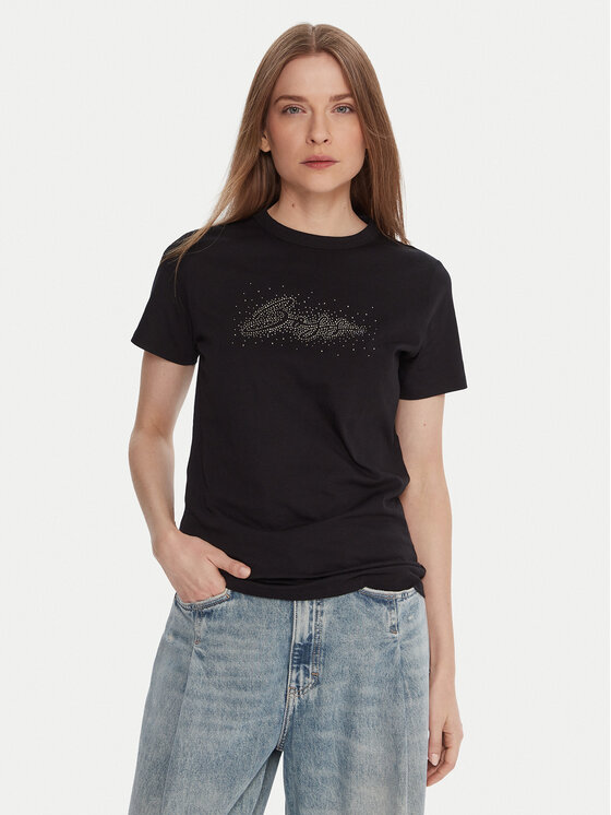 BOSS BOSS Camiseta C_Elogo 50551428 Negro Slim Fit