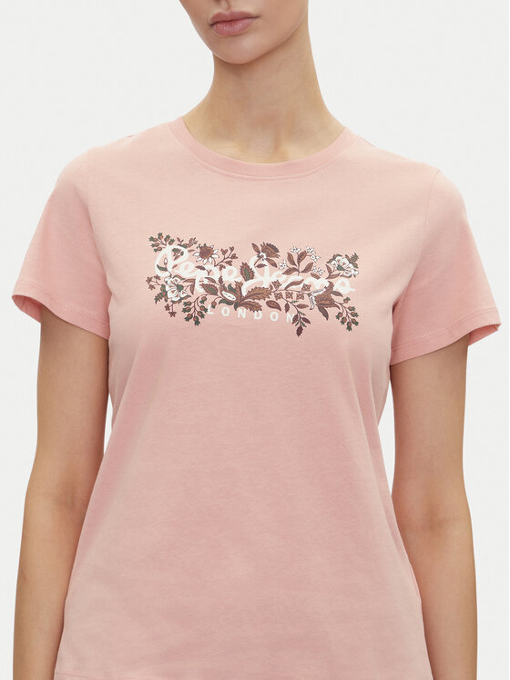 Pepe Jeans Pepe Jeans Футболка Rosalind PL506034 Рожевий Regular Fit