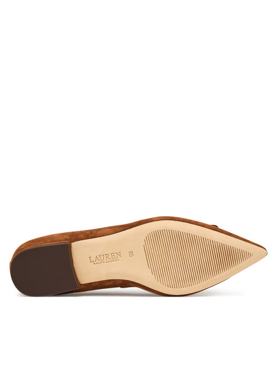 LAUREN RALPH LAUREN Baleríny LAUREN RALPH LAUREN 802P04175002 Hnedá