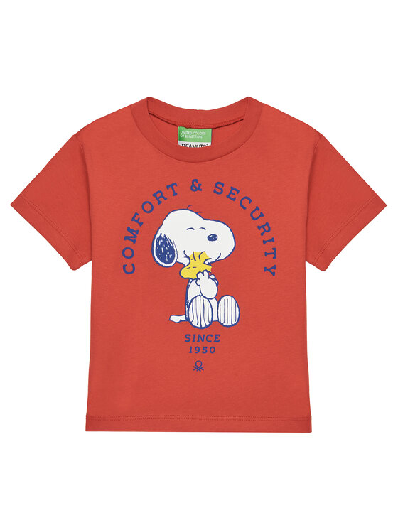 United Colors Of Benetton United Colors Of Benetton Футболка 3X1SG10IB Червоний Regular Fit