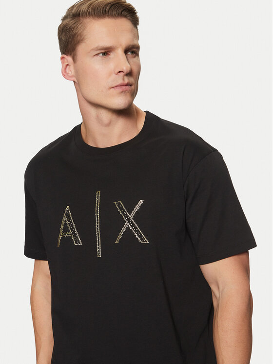 Armani Exchange Armani Exchange Футболка XM000325 AF10364 UC001 Чорний Regular Fit