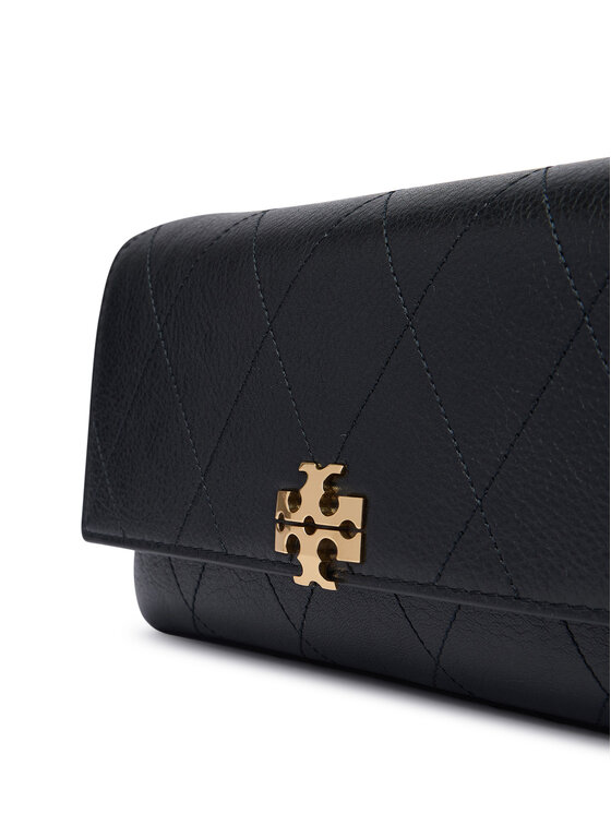 Tory Burch Сумка Tory Burch Quilted Chain Wallet 186041 Чорний