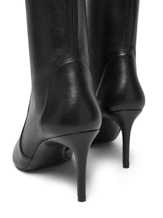 Stuart Weitzman Ботильйони Stuart Weitzman Stuart Power 75 SJ974 Чорний