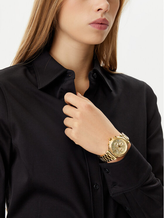 Michael Kors Ročna ura Michael Kors Maren MK7493 Zlata