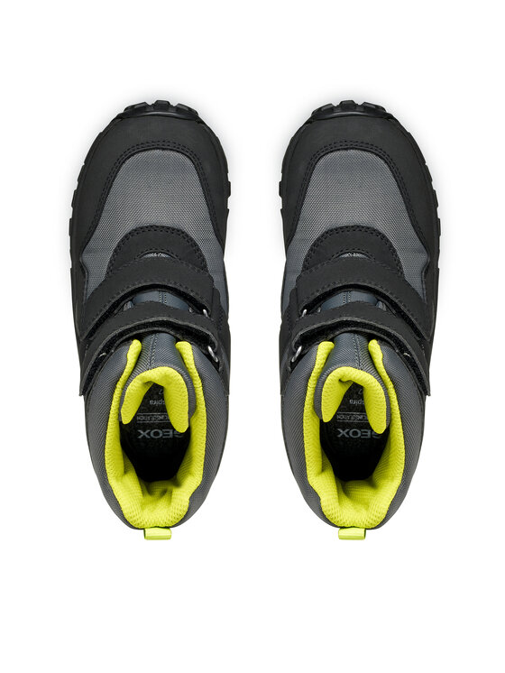 Geox Sněhule Geox J Himalaya B Abx J46FRE 0FU50 C1267 M Šedá