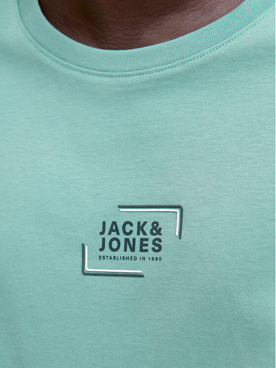 Jack & Jones Jack & Jones Футболка Corp Graphic 12268415 Бірюзовий Regular Fit