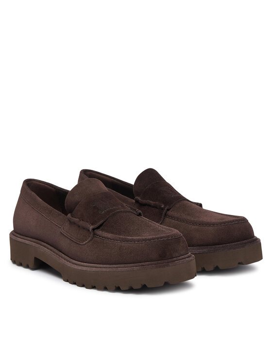 Max Mara лоуфъри с дебела подметка Max Mara Mxaafelio 2624526032600 Тъмнокафяв