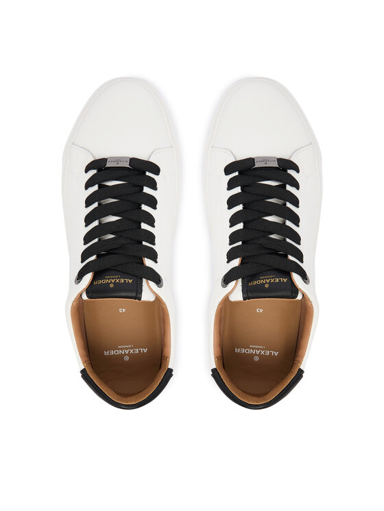 Alexander Smith Sneakersy Alexander Smith London ALBCLDM-9010-WBK Biały