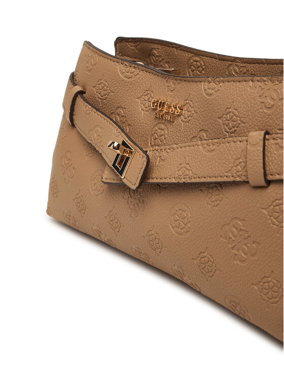 Guess Сумка Guess Ella Logo Mini HWPD97 46730 Темно-бежевий