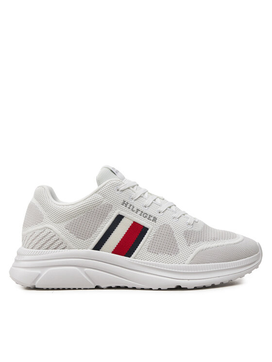 Tommy Hilfiger Αθλητικά Tommy Hilfiger Modern Runner Knit Evo Ess FM0FM05245 Λευκό