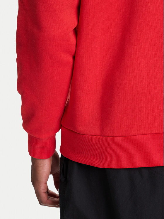 Kappa Kappa Sudadera Authentic Nymphe 321Y1MW Rojo Comfort Fit
