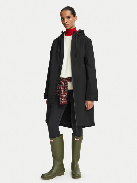Hunter Hunter Parka HARW0018262 Fekete Regular Fit