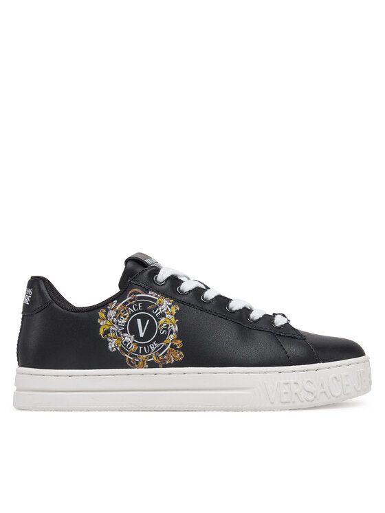 Versace Jeans Couture Снікерcи Versace Jeans Couture 78VA3SK3 Чорний