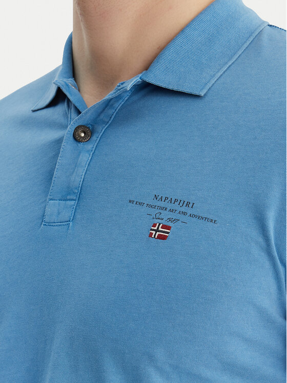 Napapijri Napapijri Polo Elbas NP0A4GB4 Azul Regular Fit