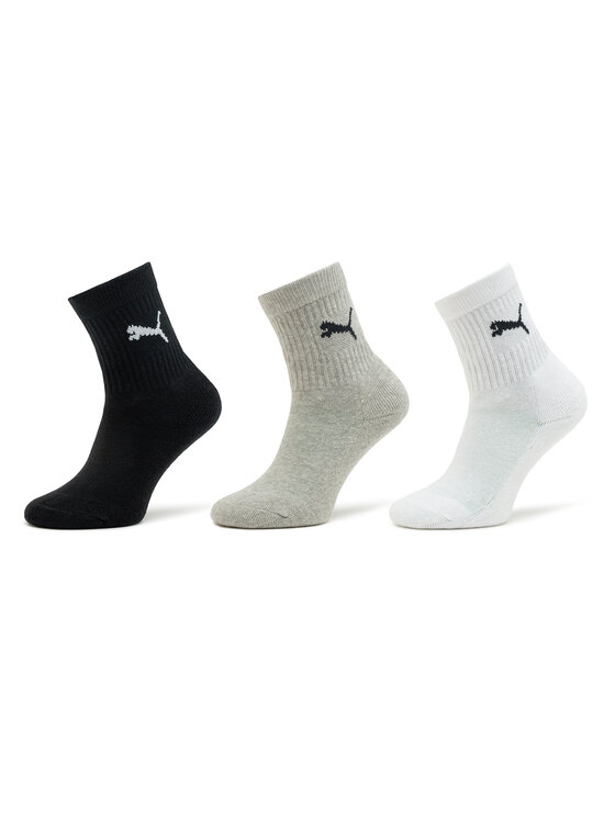 Puma Garās zeķes Puma Junior Crew Sock 3P 907958 Balts