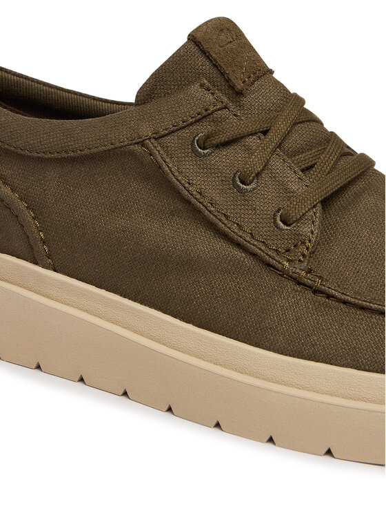 Clarks Туфлі Clarks Polden Moc 26186615 Хакі