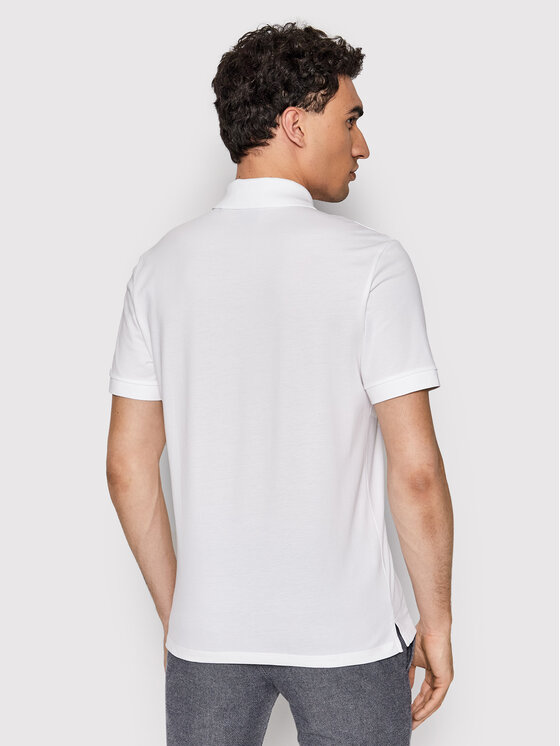 BOSS Boss Поло Pallas 50468362 Білий Regular Fit