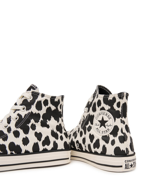 Converse Кеди Converse Chuck Taylor All Star Cow Print A17919C Білий