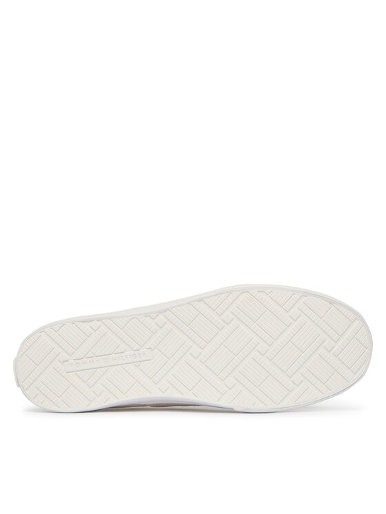 Tommy Hilfiger Zapatillas de tenis Tommy Hilfiger Th Low Profile Slip On FW0FW09103 Blanco