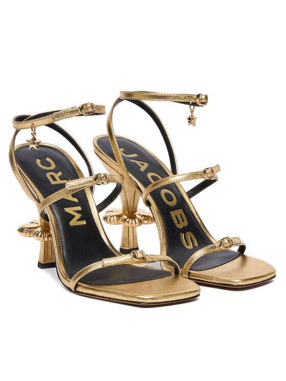 Marc Jacobs Босоніжки Marc Jacobs 2P5FPM001F14 Золотий