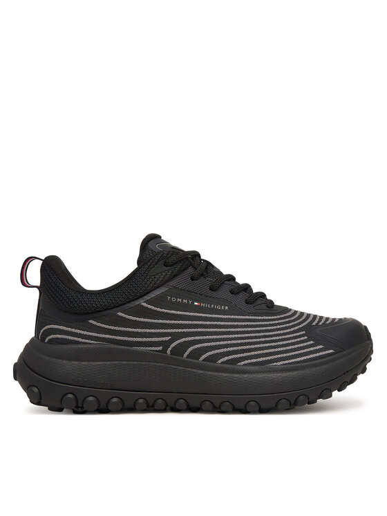 Tommy Hilfiger Sneakersy Tommy Hilfiger The Canyon X Knit FW0FW09674 Czarny