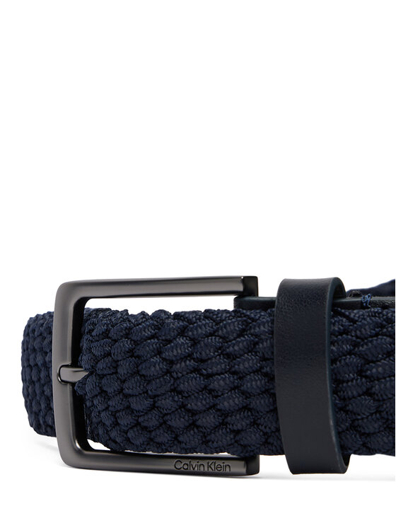 Calvin Klein Pas Calvin Klein Casual Pin Buckle 35Mm Fixed - LV04D7088G Mornarsko modra