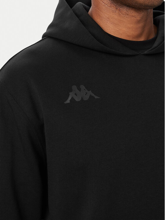 Kappa Kappa Felpa 372665W Nero Oversize