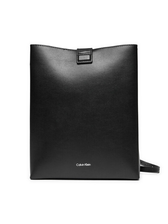 Calvin Klein Kabelka Calvin Klein Line Ns Crossbody Lth Bag LV04F3005G Černá