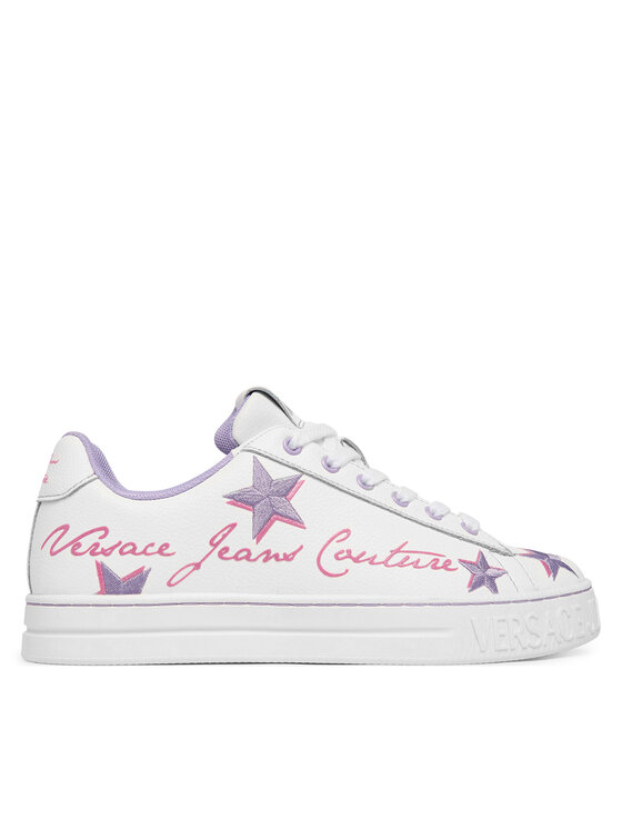 Versace Jeans Couture Снікерcи Versace Jeans Couture 80VA3SK4 ZPB74 MD7 Білий