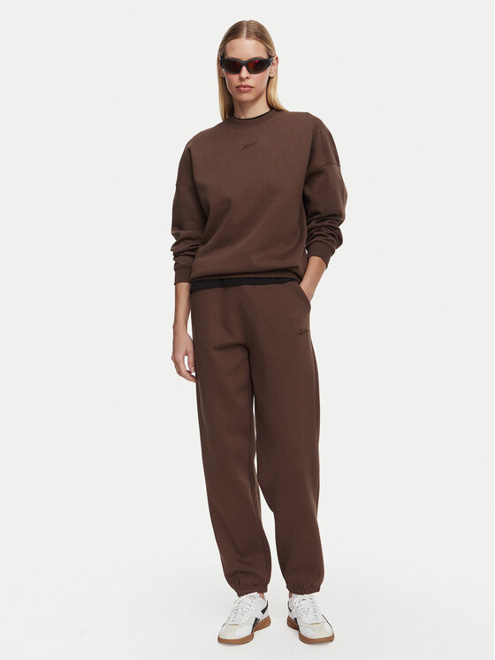Reebok Reebok Pantalones de chándal Reebok x Ewa Chodakowska RK25981CCW Marrón Regular Fit
