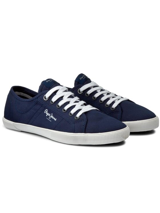 Pepe Jeans Πάνινα παπούτσια Pepe Jeans Aberman 2.1 PMS30352 Σκούρο μπλε