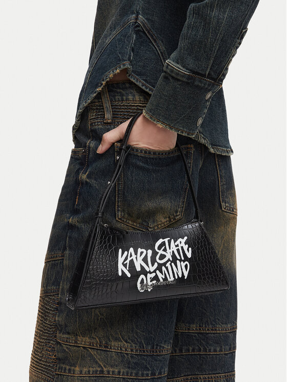 Karl Lagerfeld Jeans Τσάντα Karl Lagerfeld Jeans B3W30288 Μαύρο