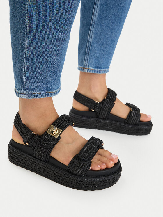Steve Madden Босоніжки Steve Madden Bigmona 11003034 Чорний
