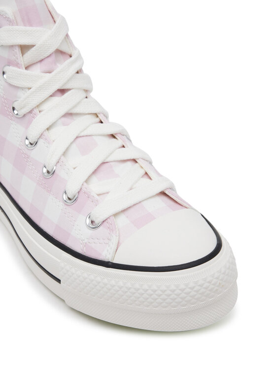 Converse Кеди Converse Chuck Taylor All Star Lift Platform Gingham A13663C Рожевий