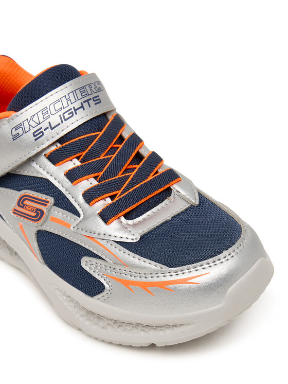 Skechers Снікерcи Skechers Meteor-Lights - Glow-Strider 401497L/SLOR Срібний