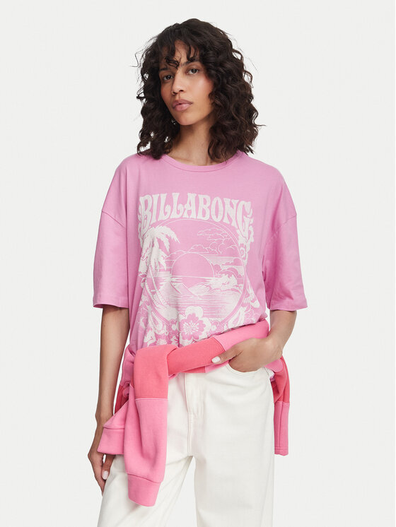 Billabong Billabong Camiseta Sweet Ride EBJZT00408 Rosa Oversize