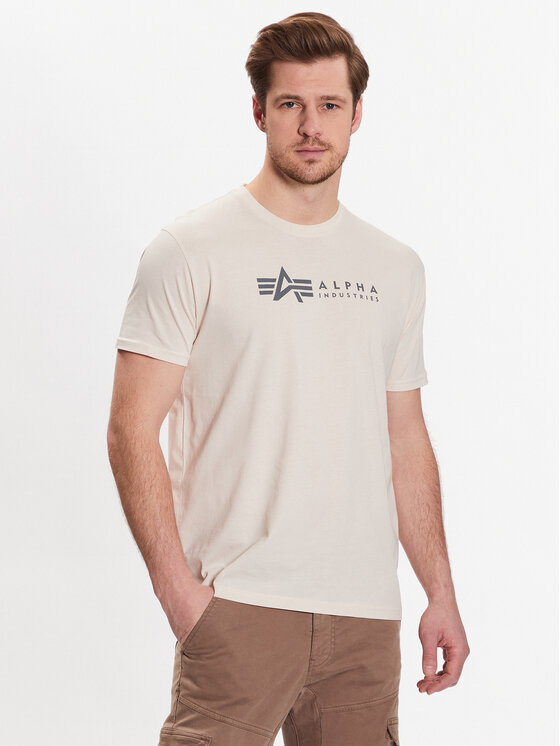 Alpha Industries Alpha Industries Komplet t-shirt majic﻿ Alpha Label T 2 118534 Pisana Regular Fit
