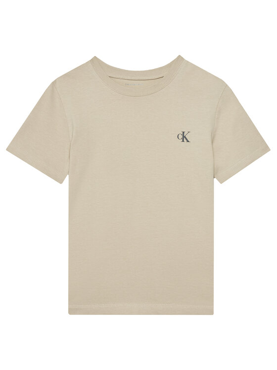 Calvin Klein Jeans Calvin Klein Jeans Σετ t-shirts Monologo IB0IB01093 D Μπεζ Regular Fit