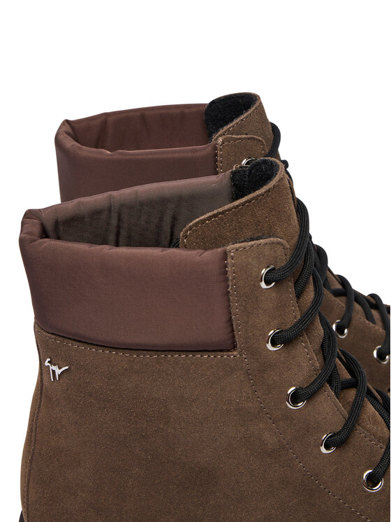 Giuseppe Zanotti Šnurovacia obuv Giuseppe Zanotti IU50023/003 Hnedá