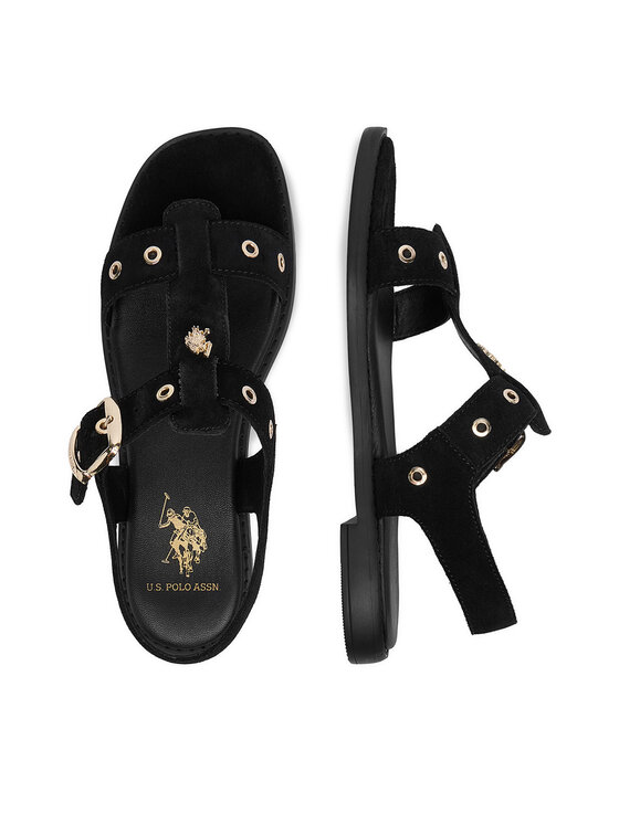 U.S. Polo Assn. Босоніжки U.S. Polo Assn. EO-ALYS001W/6S1 Чорний