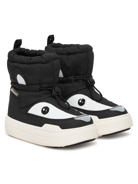Moon Boot Снігоходи Moon Boot Mb Jr Park Tube Mid Animal Wp 80D3440100 S Чорний