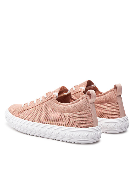 MICHAEL Michael Kors Sneakersy MICHAEL Michael Kors Grove Metallic 43S4GVFS2D Różowy
