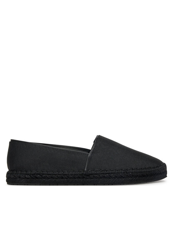 Calvin Klein Espadrillas Calvin Klein Flat Espadrille - Jacq HW0HW02467 Nero