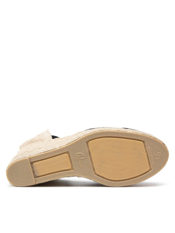 Castañer Espadrilky Castañer Carina/8ED/001 020961-100 Černá