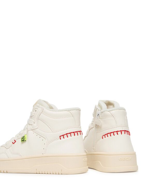 Geox Sneakersy Geox J Lestrella J56NLA 000BC C1000 S Bílá