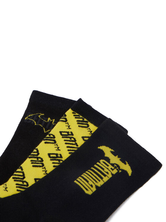 Batman Довгі шкарпетки Batman CEO-ACCCS-AW26-221WBBAT(3-PACK) Чорний