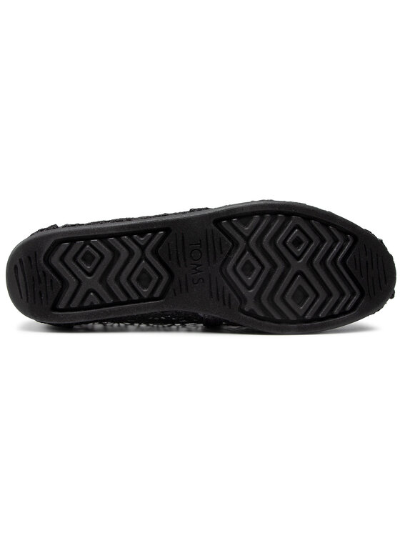 Toms Nizki čevlji Toms Alpargata 10016254 Črna