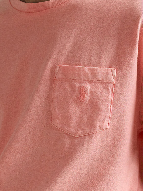 Polo Ralph Lauren Polo Ralph Lauren Футболка 710969628005 Рожевий Custom Slim Fit
