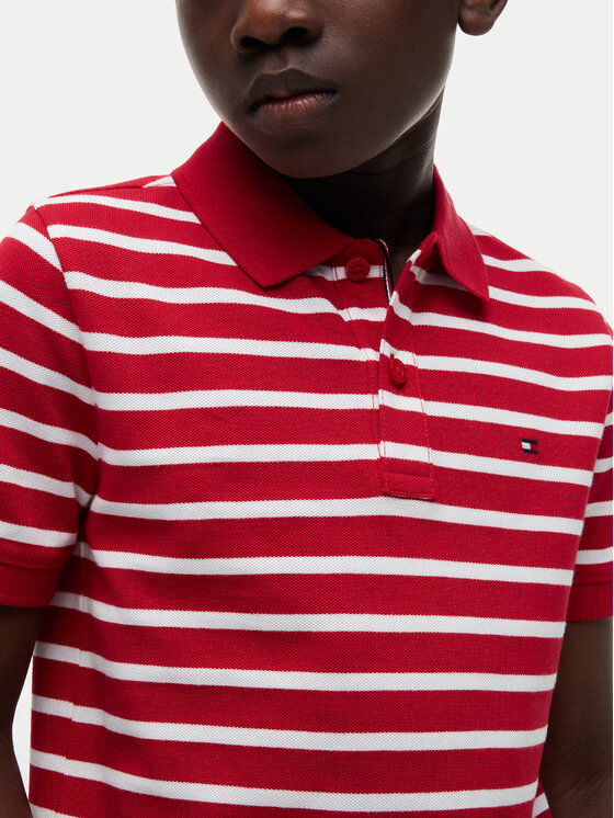 Tommy Hilfiger Tommy Hilfiger Polo Flag KB0KB09103 Rojo Regular Fit