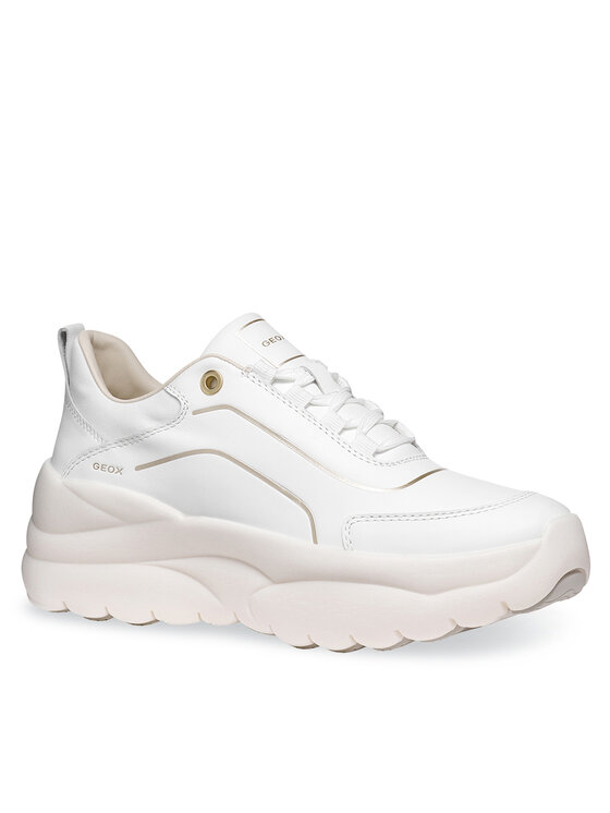 Geox Sneakersy Geox D Xtors D651FA 085FU C1000 Biela
